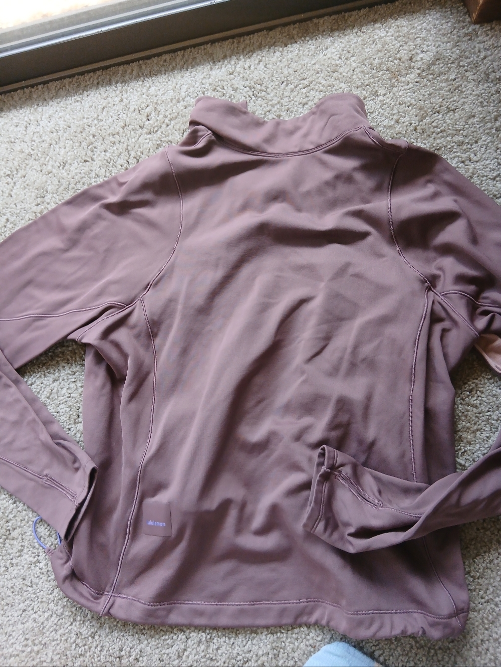 Lululemon Quarter Zip Workout Sweatshirt - Picture 6 of 9